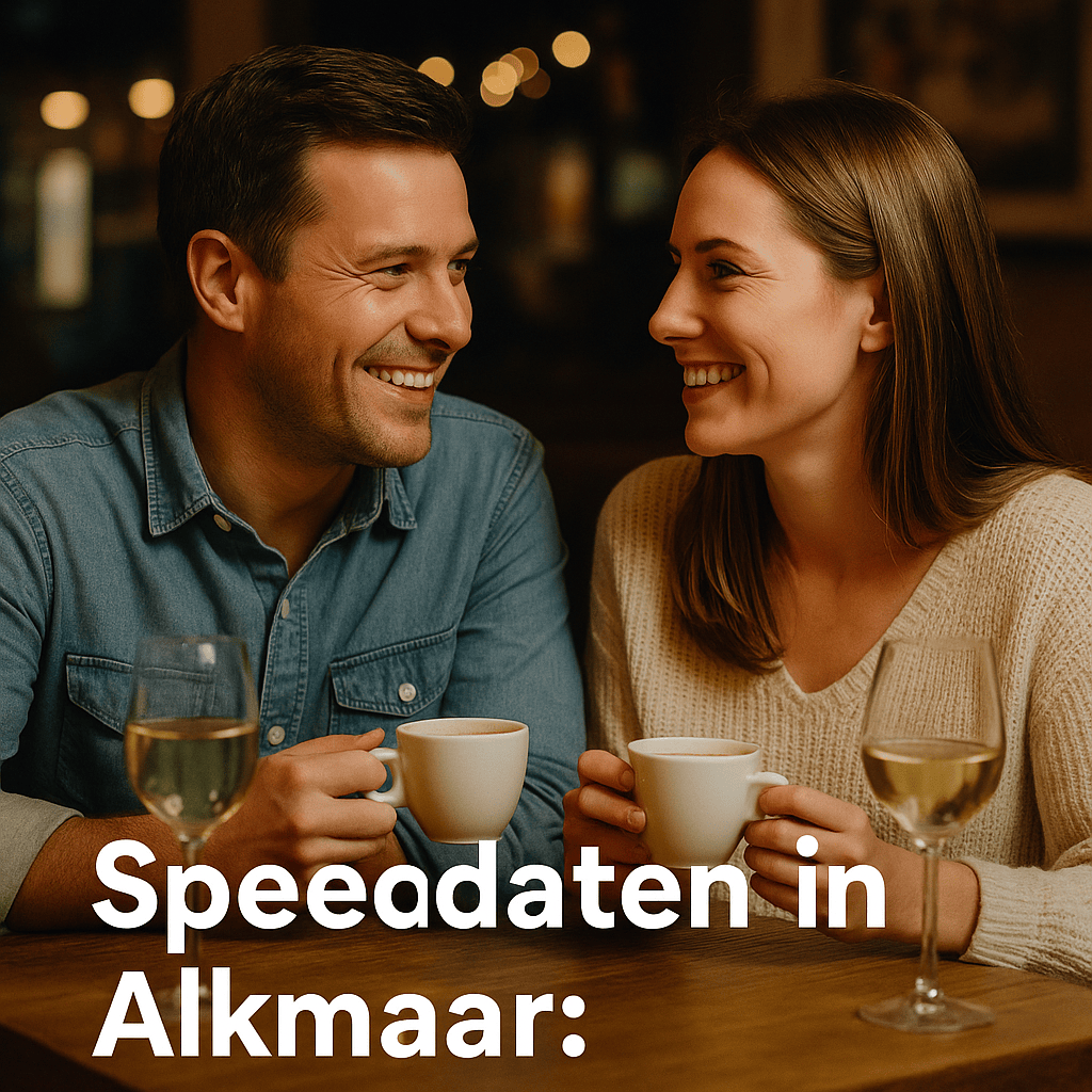 Speeddaten in Alkmaar: Vind jouw match in de kaasstad 🧀