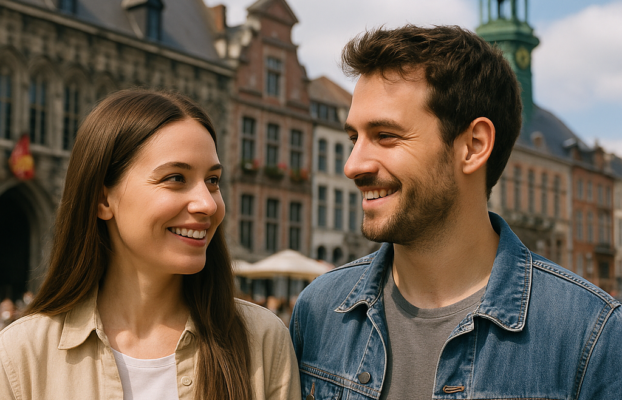Rencontrez des Célibataires à Mons – Des Rencontres Authentiques au Cœur du Hainaut