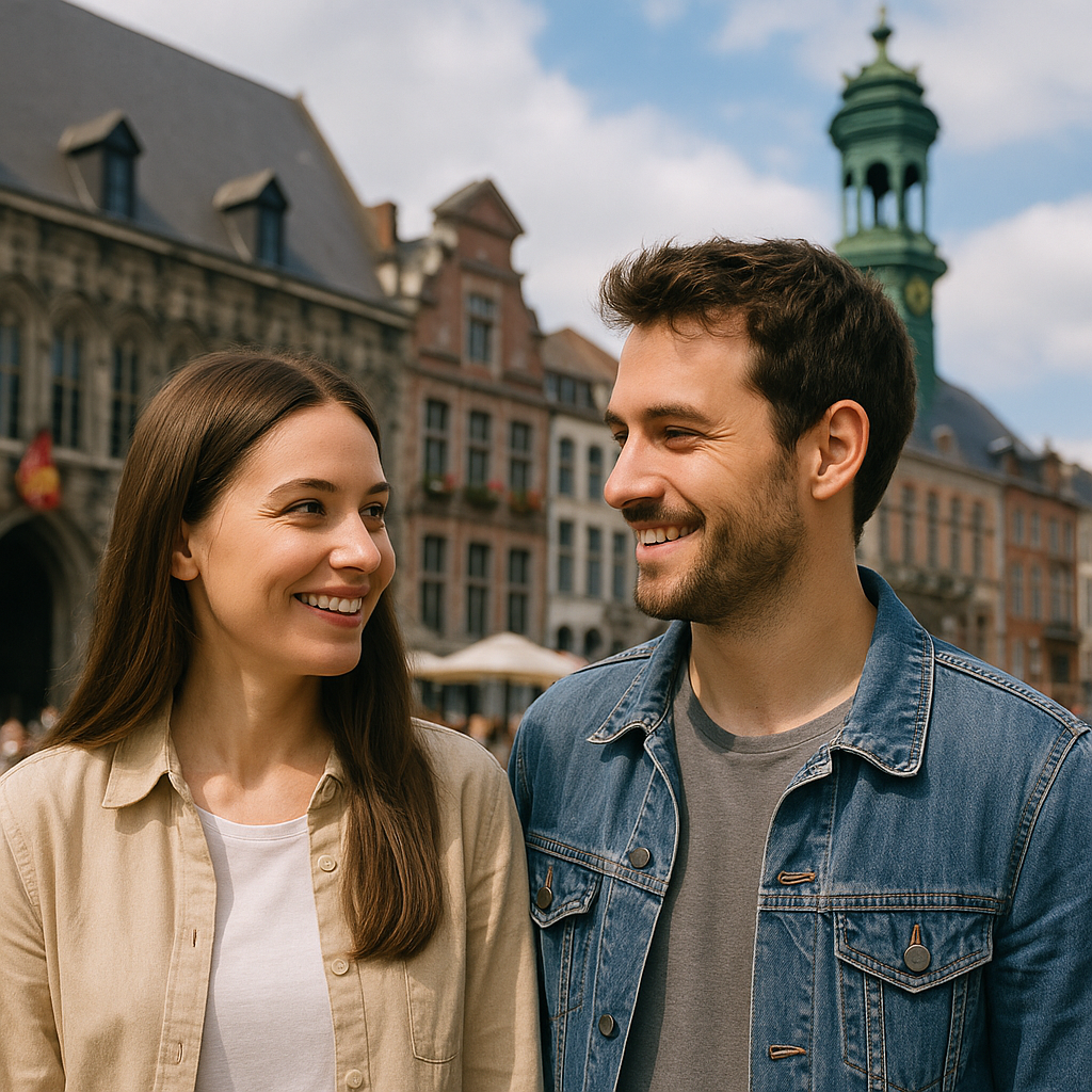 Rencontrez des Célibataires à Mons – Des Rencontres Authentiques au Cœur du Hainaut