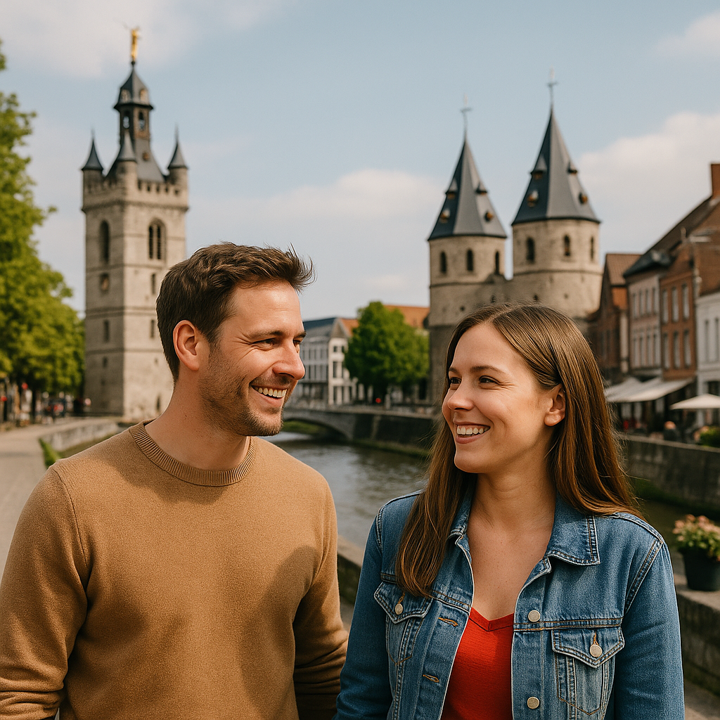 Single avond in Kortrijk – ontmoet andere alleenstaanden in een stijlvolle stadsomgeving hoptodate